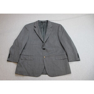 JoS A Bank Blazer Men's 44S Gray 100% Wool Single Breasted Signature Collection